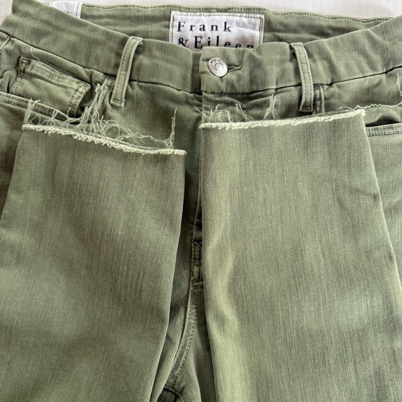 Frank & Eileen Olive Green Sligo Jeans Size 29 - Picture 11 of 11